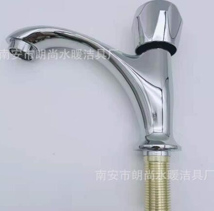 面盆铜单冷水龙头小台式铜单冷面盆水龙头厨房阳台浴室水龙头图2