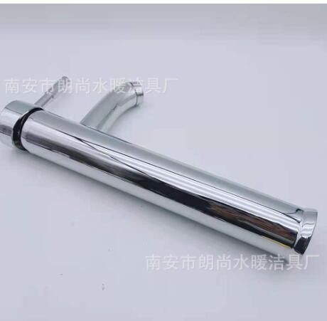 厂家直销面盆水龙头冷热水不锈钢单孔玻璃盆洗手洗脸盆台上水龙头图3