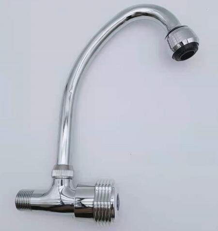 厂家自销入墙式菜盆水龙头单厨房4分横式水龙头图2