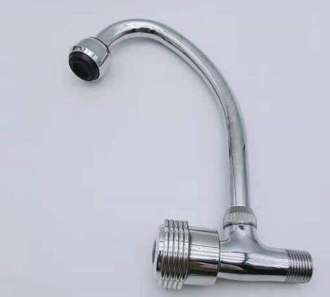 厂家自销入墙式菜盆水龙头单厨房4分横式水龙头图3