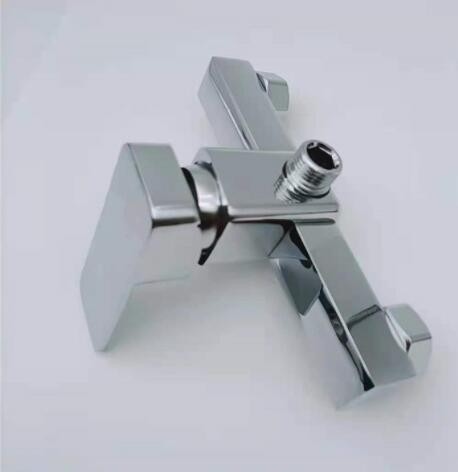 锌合金四方淋浴水龙头 批发淋浴水龙头 浴室混合冷热水龙头图2
