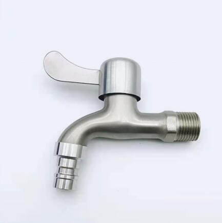 厂家自销4分拉丝洗衣机水龙头快开水龙头阳台拖把池水龙头图3