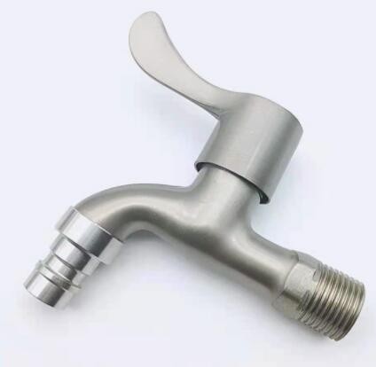 厂家自销4分拉丝洗衣机水龙头快开水龙头阳台拖把池水龙头图2