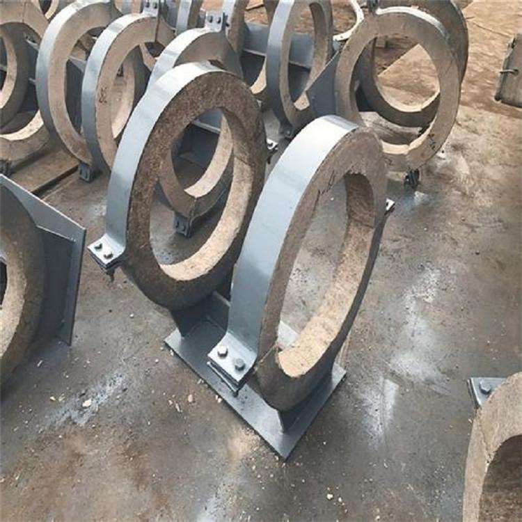 北京聚氨酯管托规格 卡箍型管托泽天厂家