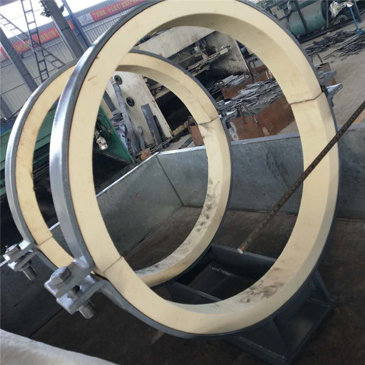 浙江 聚氨酯隔热管托 卡箍型管托  志昂厂家