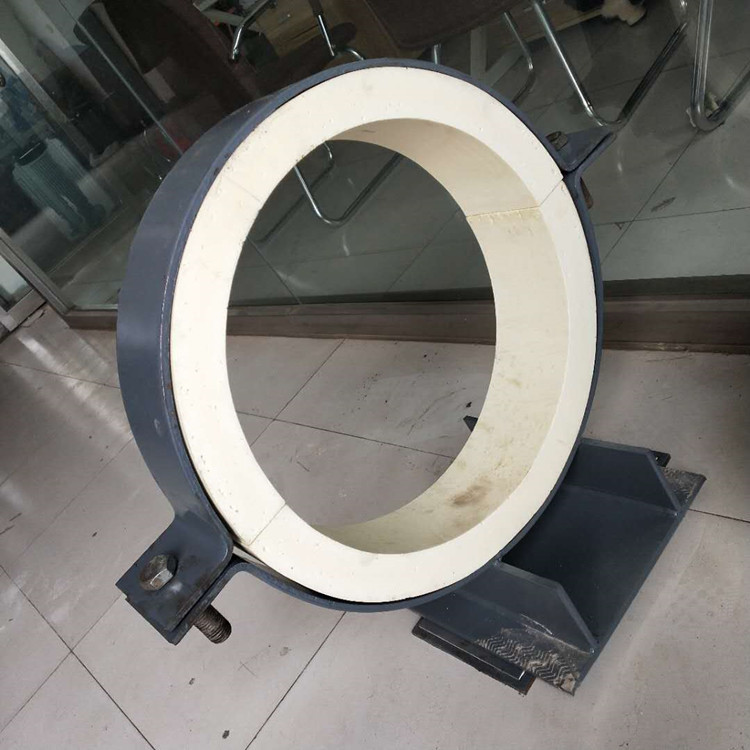 浙江 聚氨酯隔热管托 卡箍型管托  志昂厂家