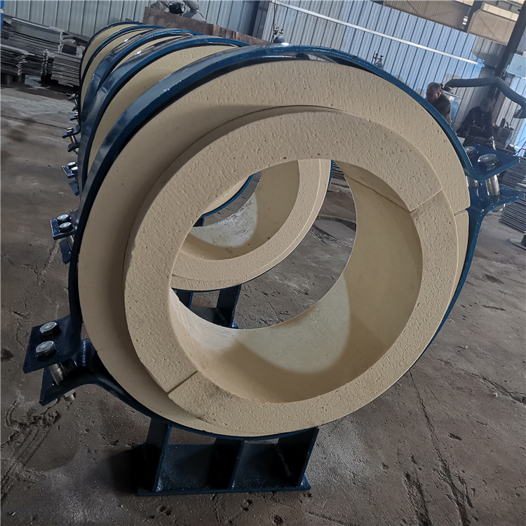 浙江 聚氨酯隔热管托 卡箍型管托  志昂厂家