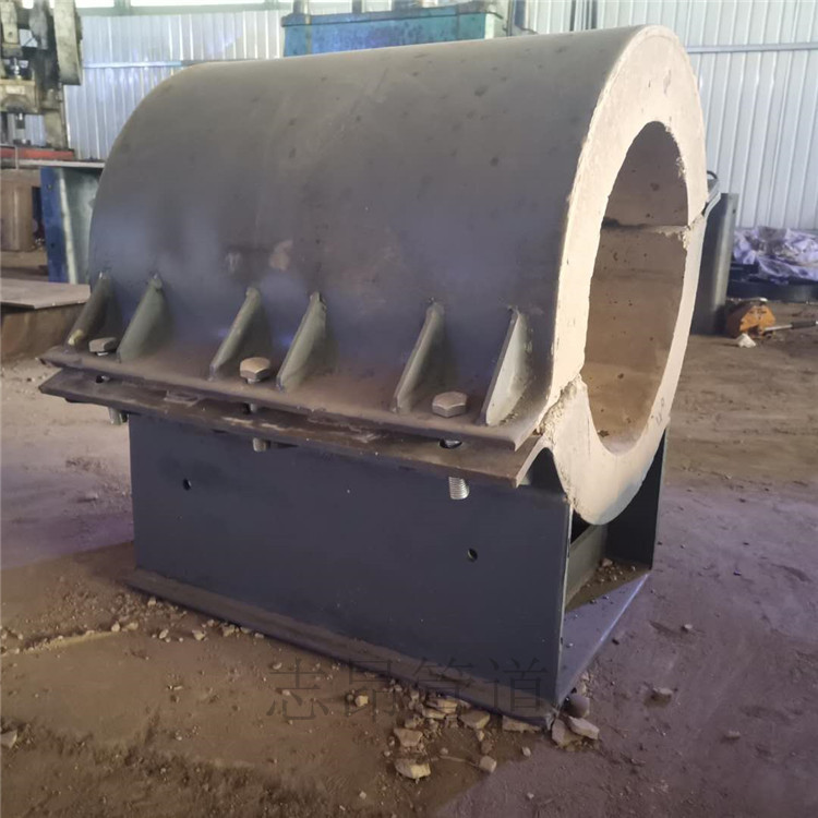 湖北 隔热管托厂 卡箍型滑动管托 志昂管道