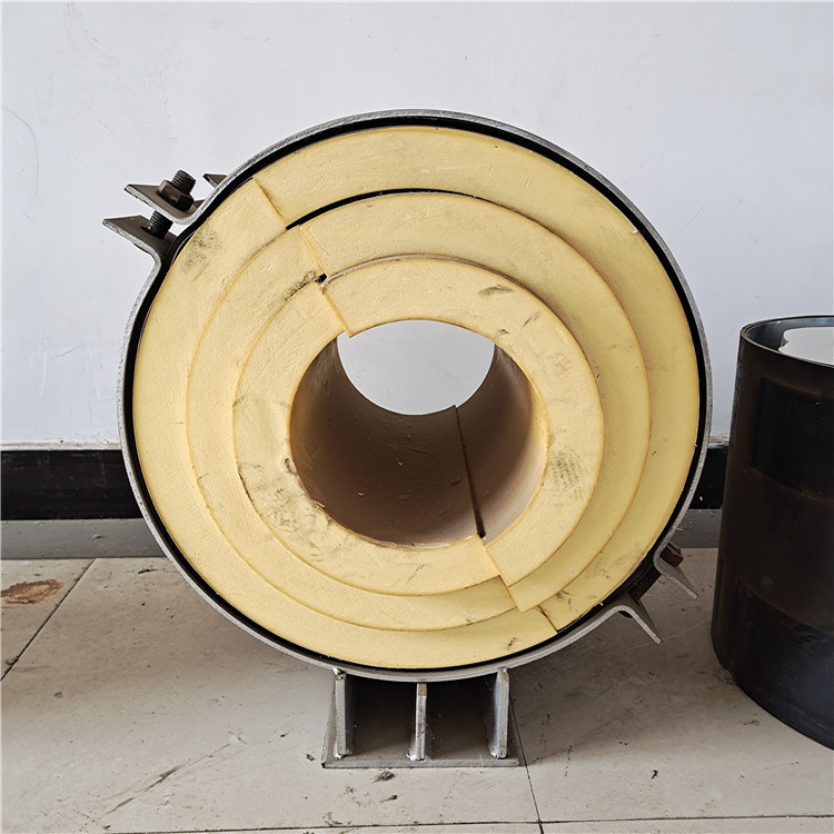 天津 卡箍型滑动管托 保冷固定管托 沧州志昂管道