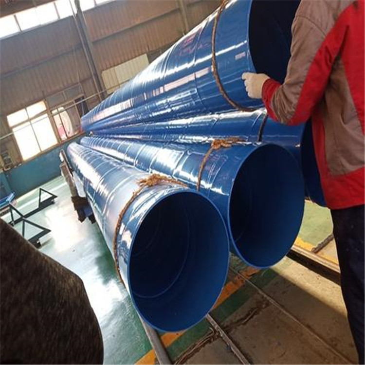 河南 卡箍连接涂塑钢管 双面涂塑钢管 浩迪厂家