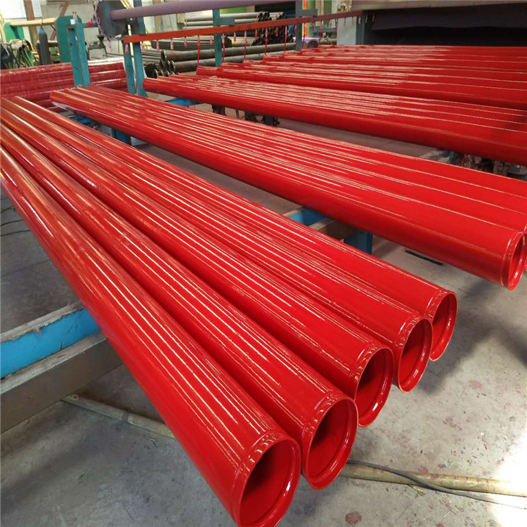 煤矿涂塑钢管 卡箍连接涂塑钢管 永跃厂家