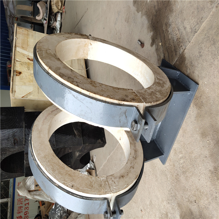 利盐厂家供应 隔热型管托 卡箍型隔热管托 