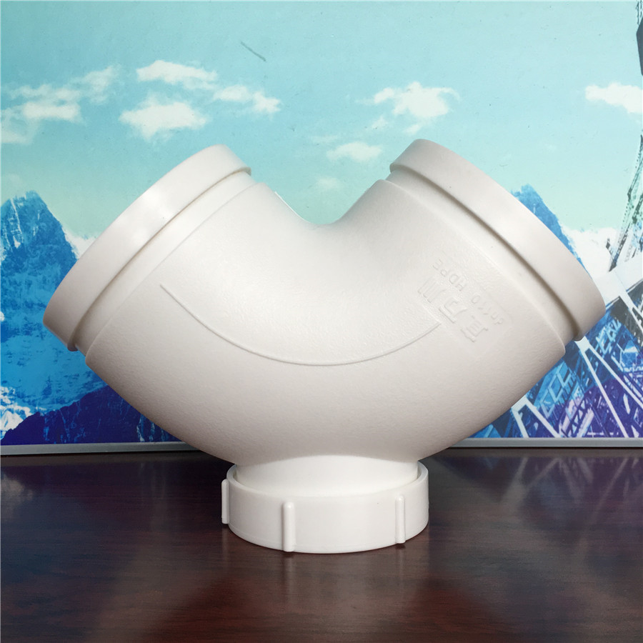 HDPE沟槽式超静音排水管卡箍/宜万川现货供应欢迎咨询