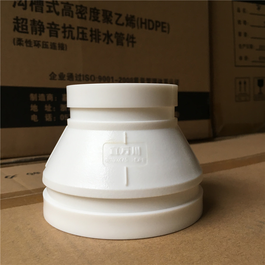 HDPE沟槽式超静音排水管卡箍/宜万川现货供应欢迎咨询