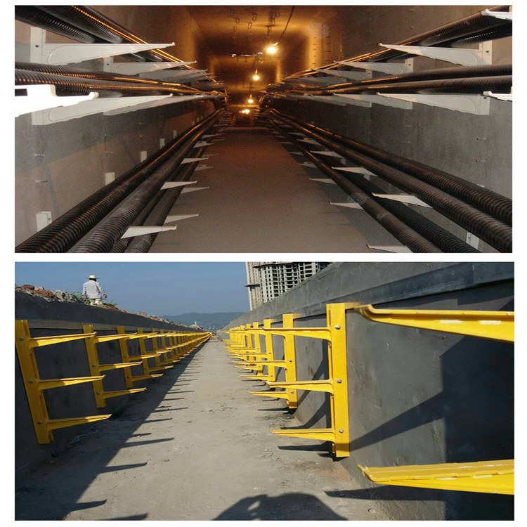 复合电缆沟支架  吉安玻璃钢抱箍电缆支架  代理