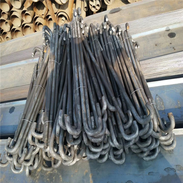 普斯利尔 国标U型抱箍管卡 高铁预埋件U型卡