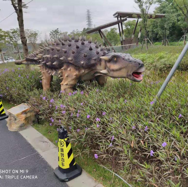 龙兴 电动机械动物模型仿真猛犸象亲子电动恐龙