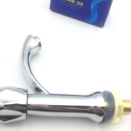 台式面盆龙头 单冷水龙头 洗手盆防溅龙头 台盆陶瓷盆单水龙头图2