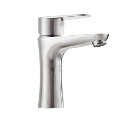 304不锈钢面盆龙头 冷热洗脸盆龙头 卫生间面盆洗漱台单孔水龙头图3