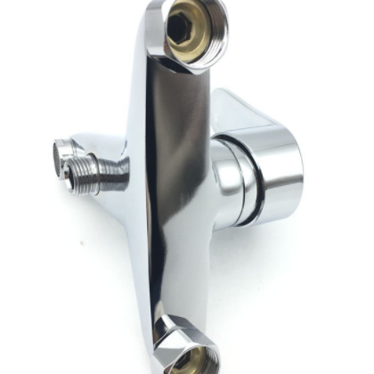 加厚塞洛三联水龙头 冷热浴室淋浴龙头 浴缸暗装防冻淋浴混水阀图2