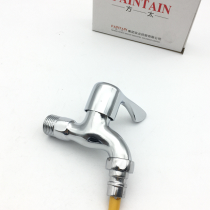 铜阀芯DN15 4分接口洗衣机水龙头 加厚尖嘴单冷快开拖把池水龙头图2