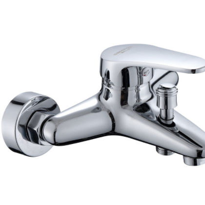 铜淋浴浴缸混水阀水龙头 冷热三联下出水 洁具卫浴批发工厂批发图3