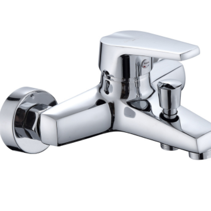 铜淋浴浴缸混水阀水龙头 冷热三联下出水 洁具卫浴批发厂家批发图3