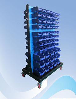 百叶挂板物料架