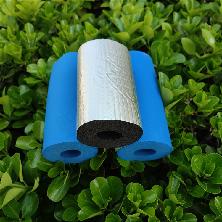 b1橡塑保温材料 防冻水管保温棉 隔热铝箔橡塑保温板