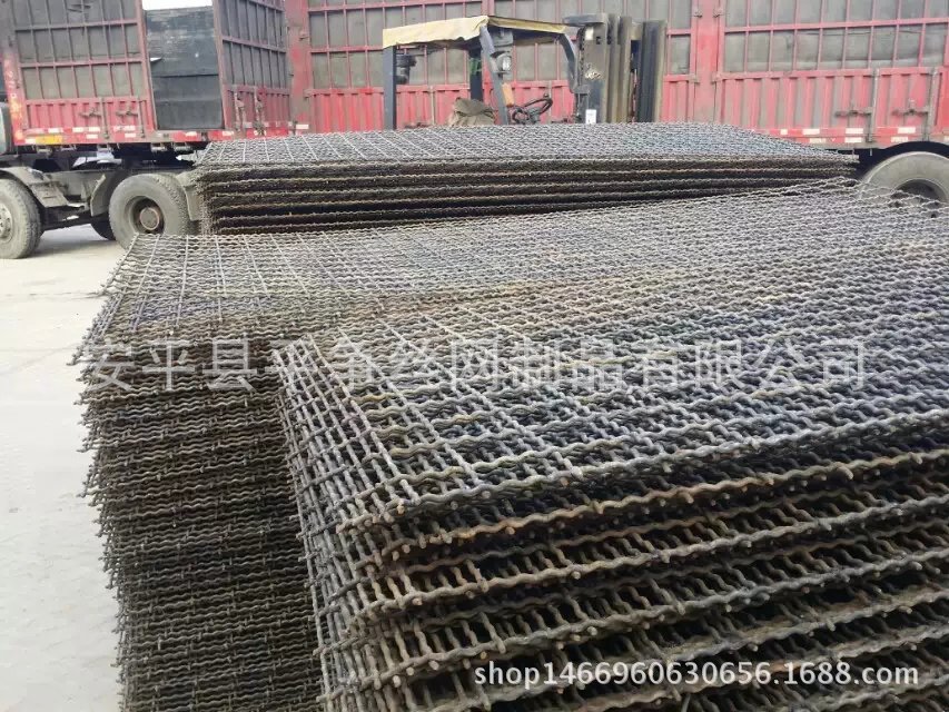 大孔矿筛网轧花网