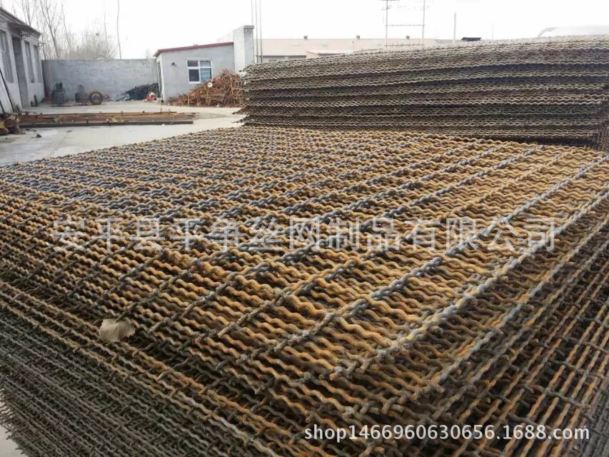 大孔矿筛网轧花网