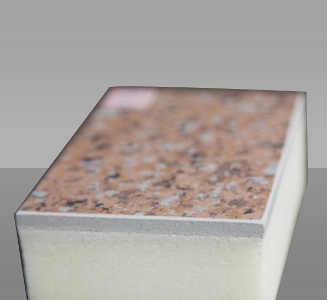 仿石漆保温装饰一体板 (2)