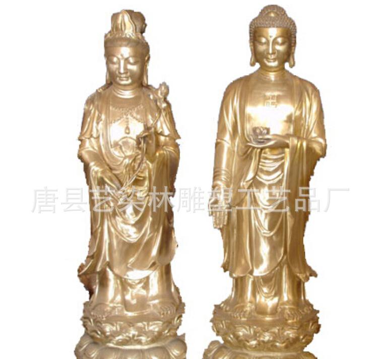 铜雕佛像