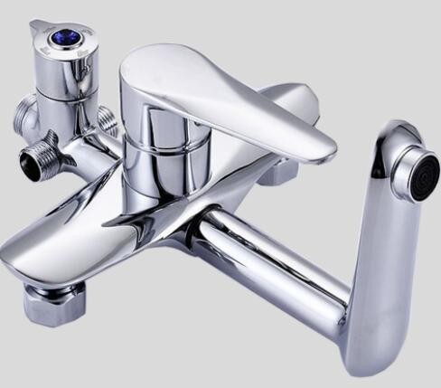 水滴四挡套装 升降杆大顶喷 浴室妇洗器置物架图2