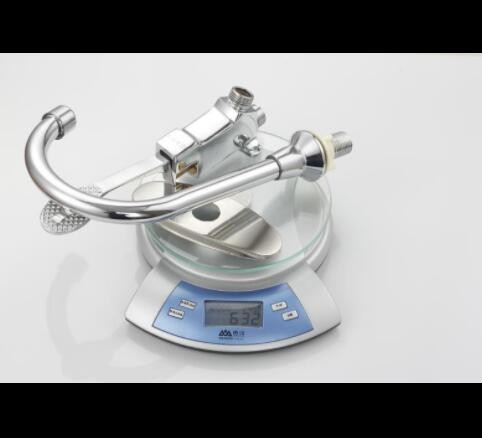 医院用脚踏式水龙头脚踩开关阀食品厂洗手盆洗脸盆单冷实验室龙头图2