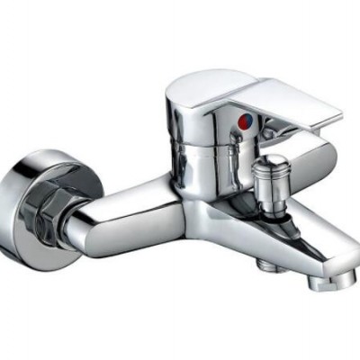 雅思三联冷热水淋浴龙头简易淋浴花洒套装龙头浴缸龙头淋浴器