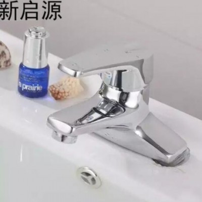 单把双孔 冷热 盆龙头 双孔/三孔洗脸盆龙头二联龙头