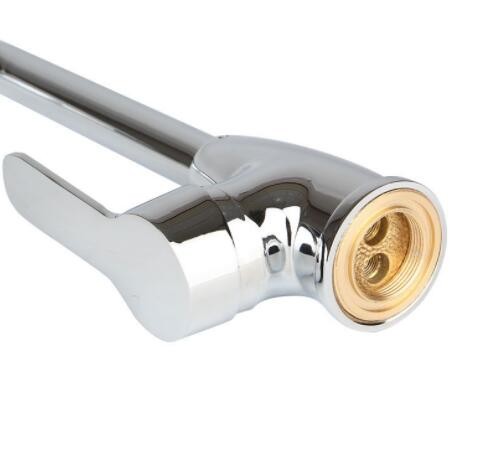 厂家批发 电镀转动浴室面盆洗手盆冷热水龙头 卫浴洁具