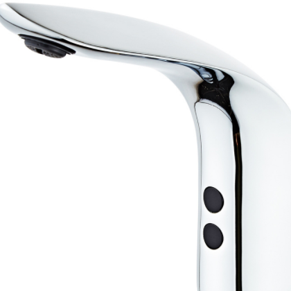 中舒感应水龙头防溅厨房智能红外线全自动水龙头洗手面盆全铜龙头图2