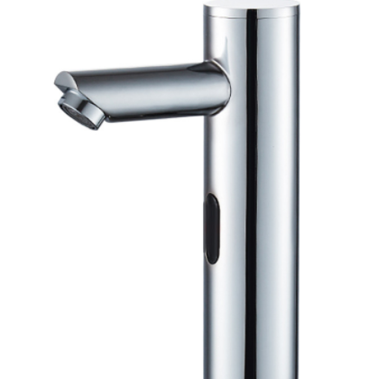 中舒全自动感应水龙头智能红外线单冷热出水器感应式台上盆水龙头图2