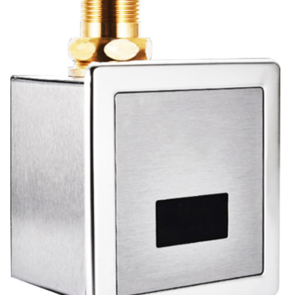 中舒暗装感应大便器全自动厕所感应冲水器蹲便器大便感应器冲洗阀图2