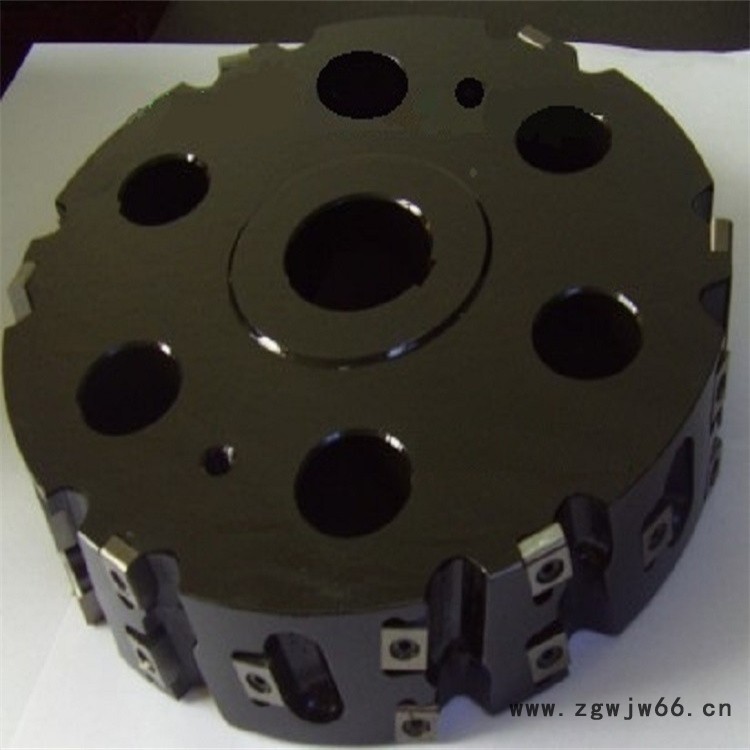 异型铣刀盘生产定制 立装刀片错齿排列图1