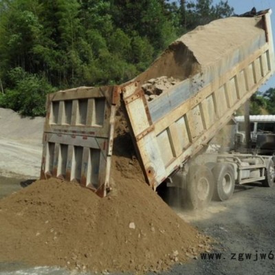 大量供应优质粗砂、道路施工砂石