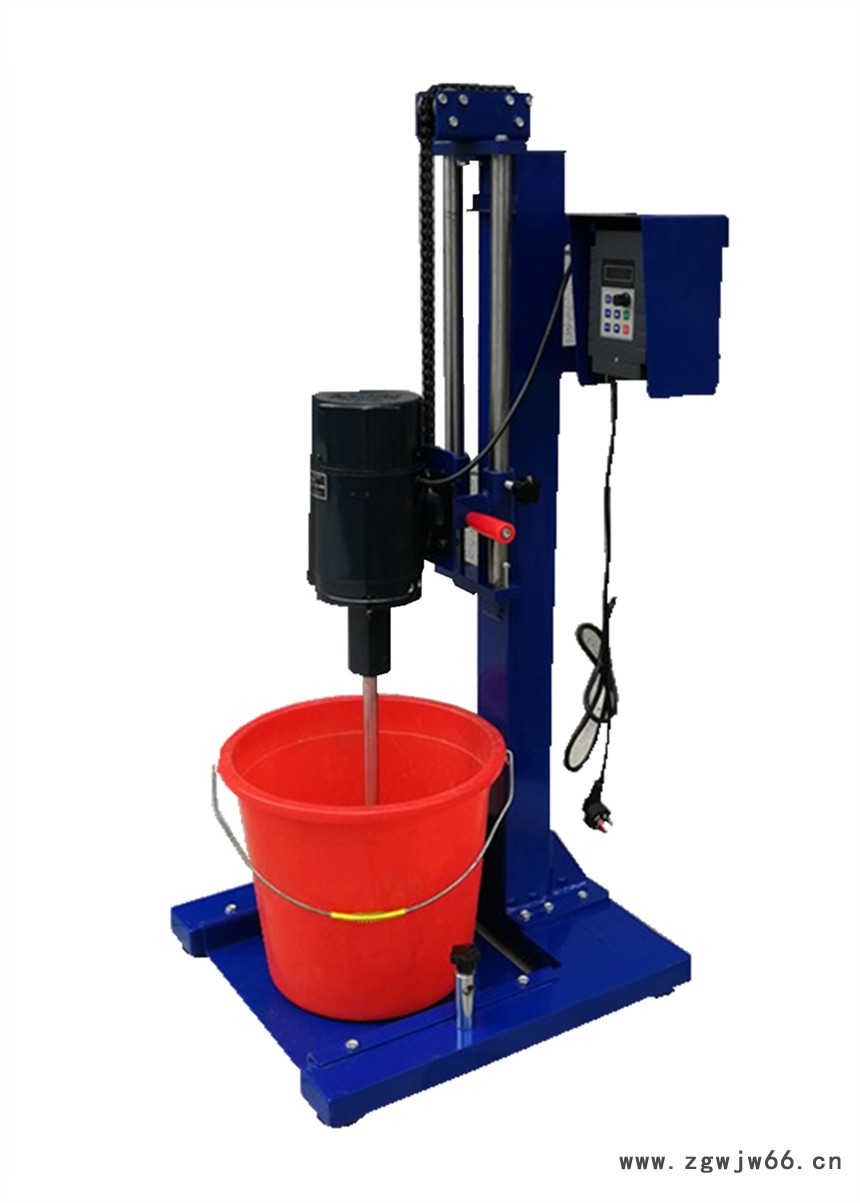 齐威高速研磨分散机电动升降分散机数显搅拌机变频分散机涂料油墨