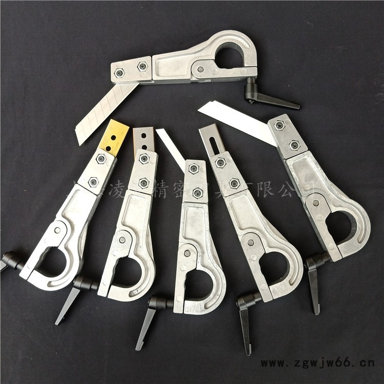 厂家现货供应熔喷布分条刀片 钨钢美工刀片 分条机美工刀架图1