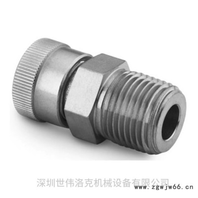 Swagelok美国进口SS-4-UT-1-2BT不锈钢Ultra-Torr真空接头1/4in.外螺