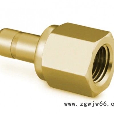 Swagelok美国进口B-12-MTA-1-4RS黄铜卡套管外螺纹转换接头12mm1/4in.IS