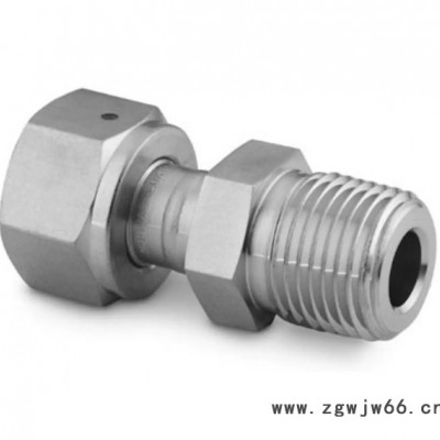 SwagelokSS-12-WVCO-1-12不锈钢O型圈密封接头外螺纹NPT3/4inMNPT