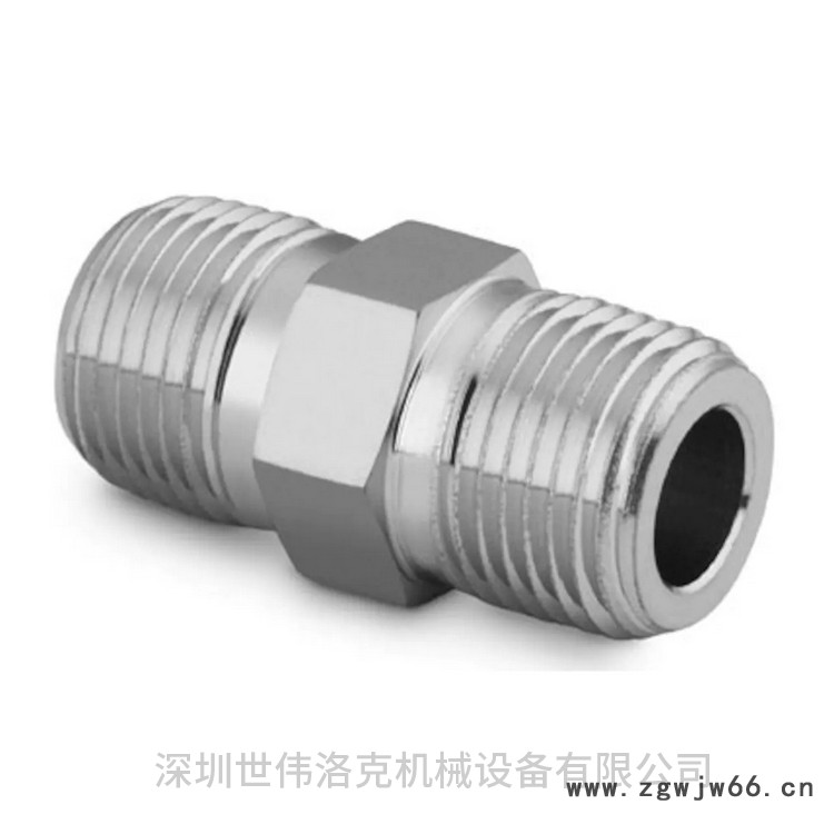 Swagelok美国进口SS-24-HN不锈钢316公称管六角外螺纹接头1 1/2 in. 外螺纹