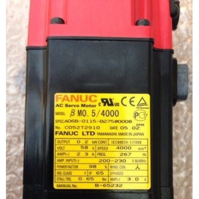 FANUC发那科A20B-8100-0821数控电机